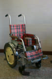 療育園時代からの車椅子