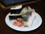 巻き寿司と鯖寿司