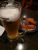 生ビールと関東煮
