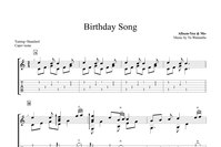 BirthdaySongTAB譜