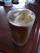 大山崎コーヒーとハーゲンダッツでコーヒーフロート